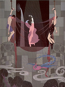 The Chaste Susanna by Erte