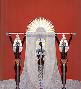 The Egyptian by Erte