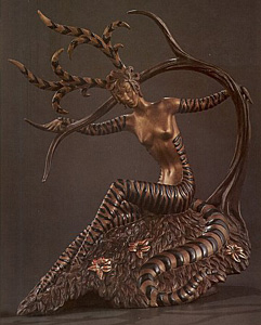 The Hunting (Bronze) by Erte