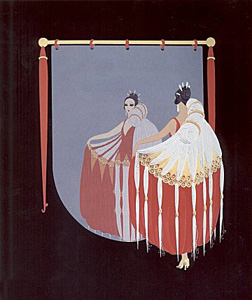 The Mirror by Erte