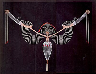 The Necklace by Erte