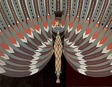 The Nile by Erte