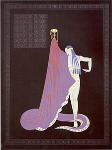 The Slave by Erte