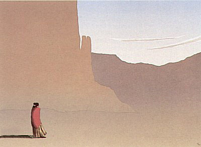 Canyon de Chelly (Day) by R.C. Gorman