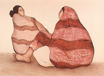 Navajo Women (State II) by R.C. Gorman