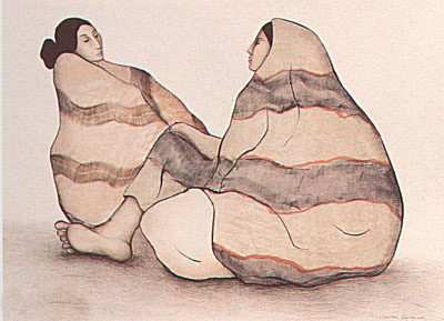 Navajo Women (State III) by R.C. Gorman