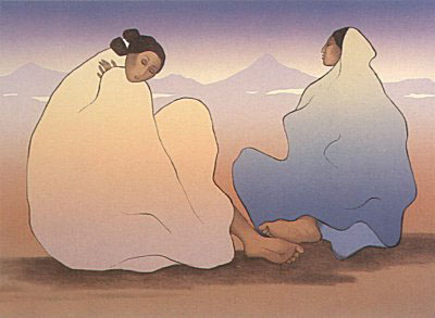 Painted Desert Women by R.C. Gorman