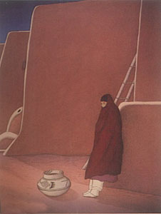 Taos Woman by R.C. Gorman