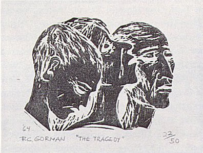 The Tragedy (State I) by R.C. Gorman