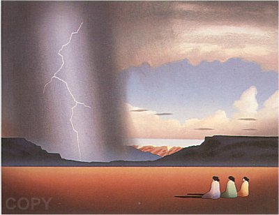 Thunderstorm by R.C. Gorman