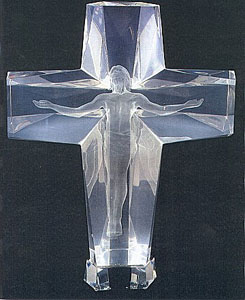 The Cross of the Millennium (Life Size) by Frederick Hart