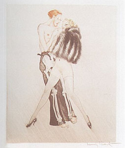 At the Masquerade by Louis Icart
