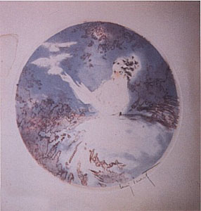 Autumn (In Purple) by Louis Icart