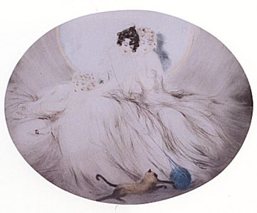 Ball of Yarn by Louis Icart