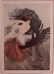 Bird of Prey by Louis Icart