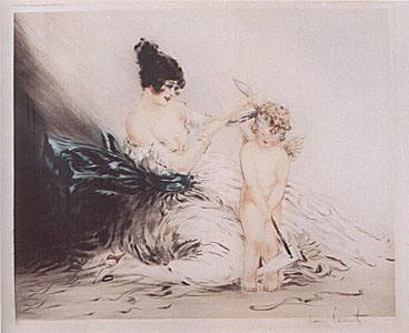Blindfold by Louis Icart