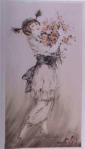 Bouquet by Louis Icart