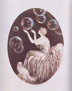 Bubbles by Louis Icart