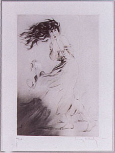 Chronicles of Woman (Those Who Flee) by Louis Icart