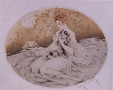 Contentmant by Louis Icart