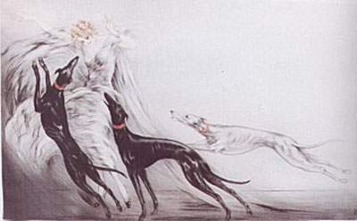 Coursing II by Louis Icart