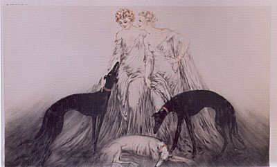 Coursing III by Louis Icart
