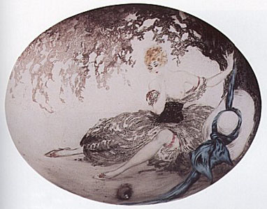 Fallen Nest by Louis Icart