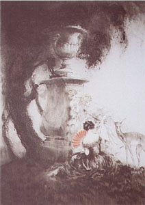 Four Dears by Louis Icart