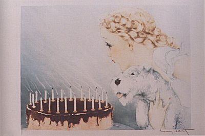 Happy Birthday by Louis Icart