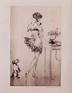 Hello by Louis Icart