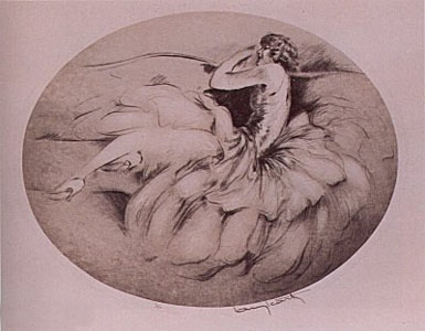 Lassitude by Louis Icart