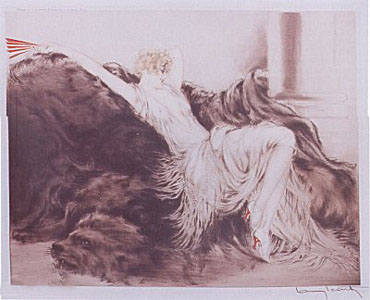 Laziness by Louis Icart