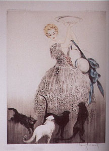 Lou Lou by Louis Icart