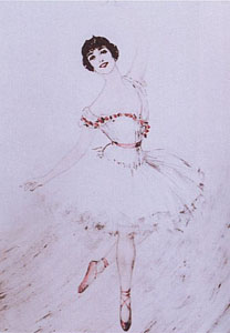 Madame Tambelli de l'Opera by Louis Icart