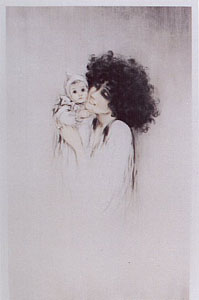 Mother and Child by Louis Icart