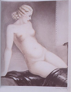 My Model by Louis Icart