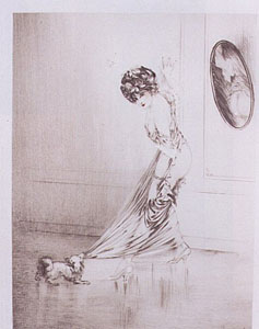 Naughty by Louis Icart
