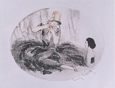 New Hat by Louis Icart