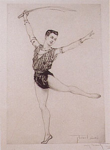 Nijinski by Louis Icart