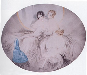 Old Yarn by Louis Icart