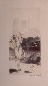 On the Quay by Louis Icart