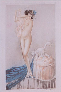 Pink Slip by Louis Icart