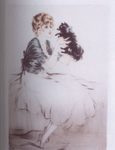 Playmates by Louis Icart