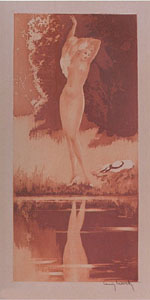 Pool by Louis Icart