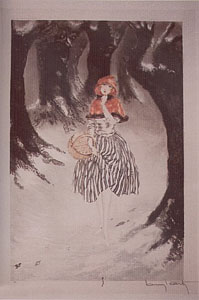 Red Riding Hood by Louis Icart