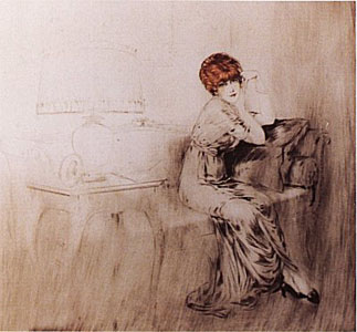 Reverie by Louis Icart