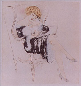 Sleeping by Louis Icart