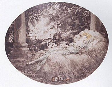 Sleeping Beauty by Louis Icart