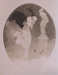 Snowstorm by Louis Icart