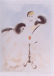 Soda Fountain by Louis Icart